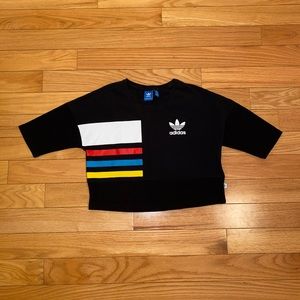 Adidas Black Crop Top